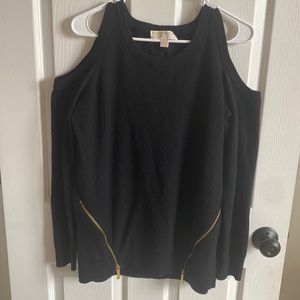 Women’s MK Michael Kors cut out shoulders sweater LG